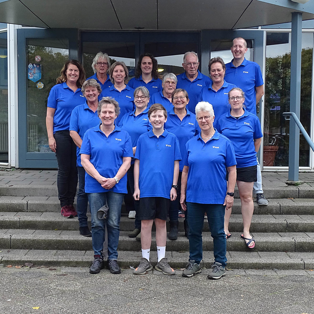 Foto van de vrijwilligers